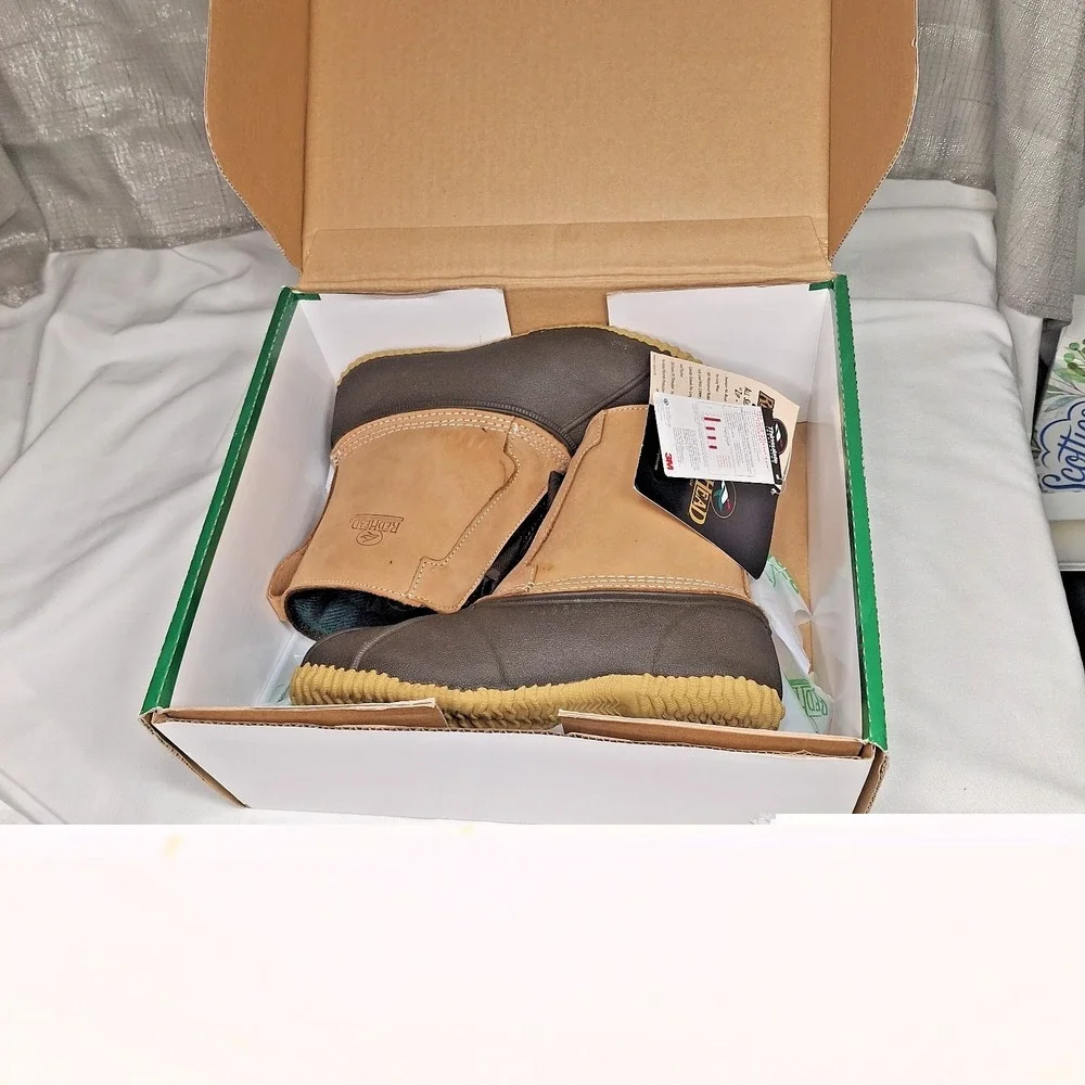 RedHead All Season Classic II Front‎ Zip Insulated Waterproof Boots Womens 7